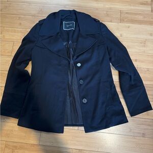 RW&CO. Black Tailored Coat
